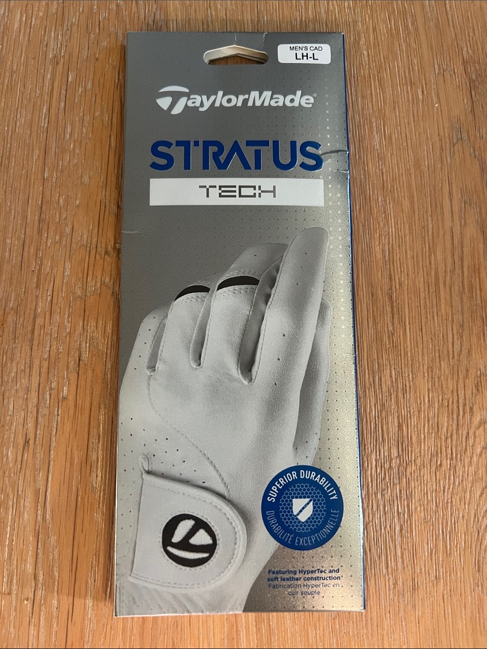 🧤🤍NWT TAYLOR MADE “STRATUS TECH” MENS GOLF GLOVE LARGE🤍🧤